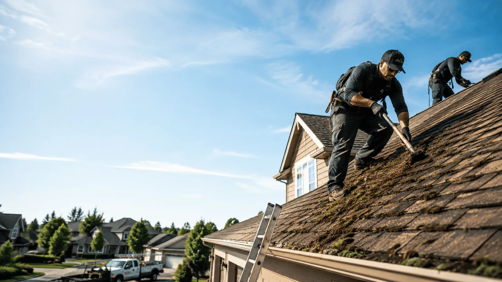 Roof Moss Removal in Cougar, WA near me